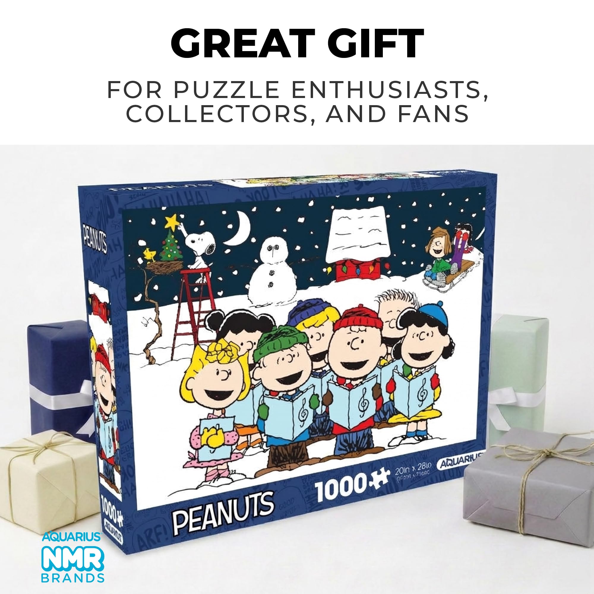 Amazon.com: Aquarius Peanuts Charlie Brown Christmas 1000 Piece