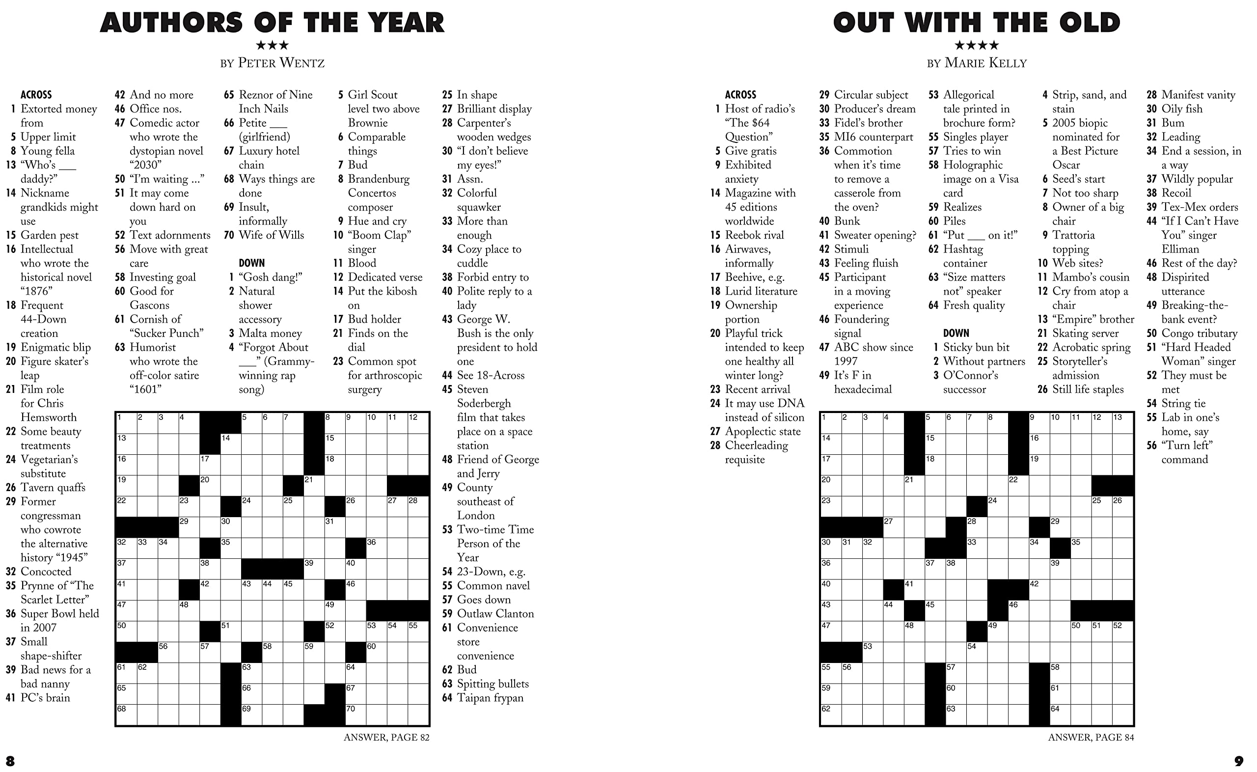 The Wall Street Journal Premium Daily Crosswords: 72 AAA-Rated Puzzles (Wall Street Journal Crosswords, 3) - Image 3