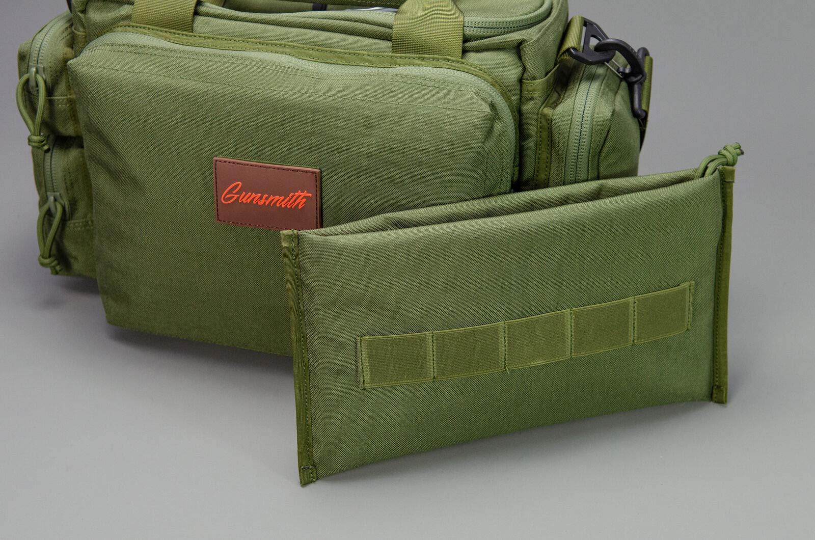 Gunsmith Range Bag di alta qualità | Borsa per pistola per monitor, accessori | esercito, militare, IPSC, protezioni sportive verde/nero (nero)