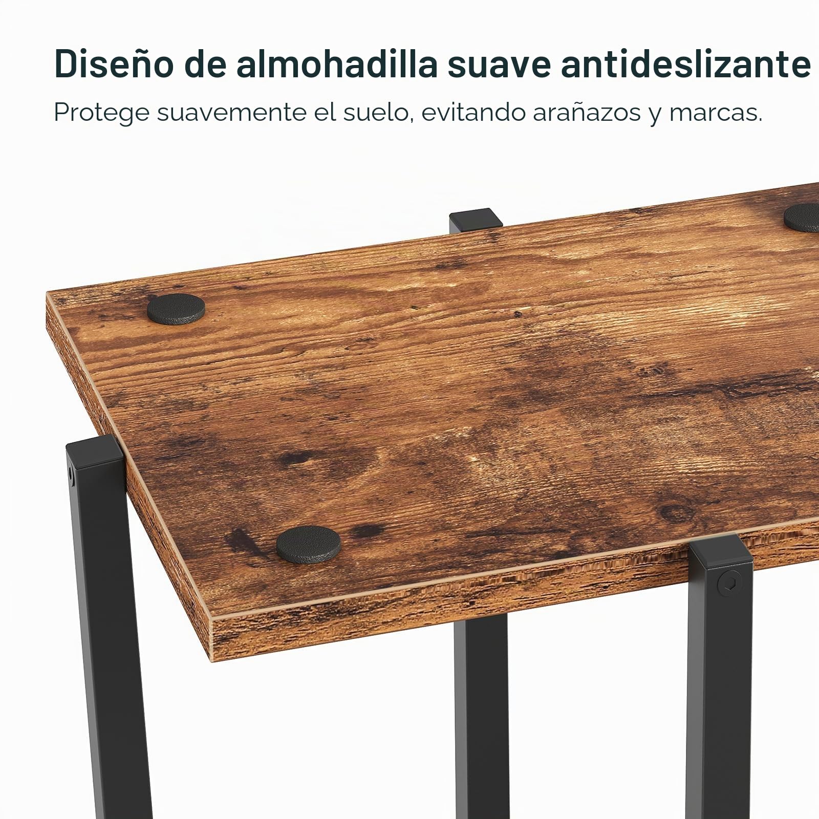 HOOBRO Estantería Interior para Plantas con Lámpara de 3 Cabezales, Soporte Abierto para Flores, 9 Niveles de Brillo y 5 Modos de Iluminación, Salón, Balcón, Marrón Rústico y Negro EBF04DHJ01