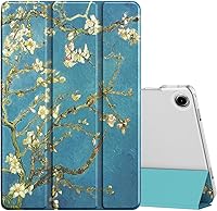 Vista 37 de MoKo Funda para Galaxy Tab A9+/A9 Plus de 11 pulgadas 2023, Funda Protectora Inteligente Delgada con Soporte y Carcasa Trasera Translúcida de PC