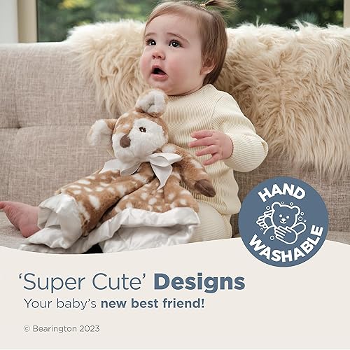 Vista 77 de Cobija Bearington para bebé, Lovey 15 pulgadas, 15" Lamby de 15
