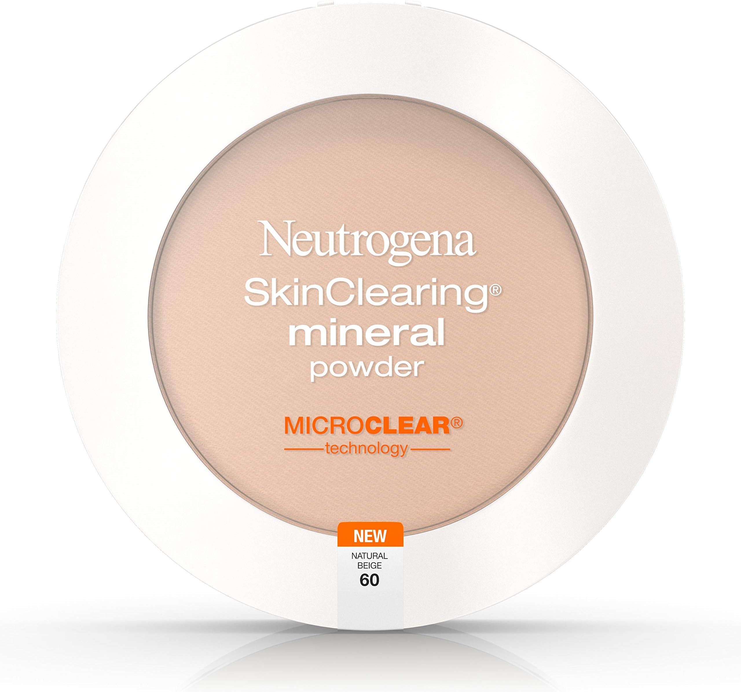 Neutrogena SkinClearing Mineral Powder, Natural Beige 60