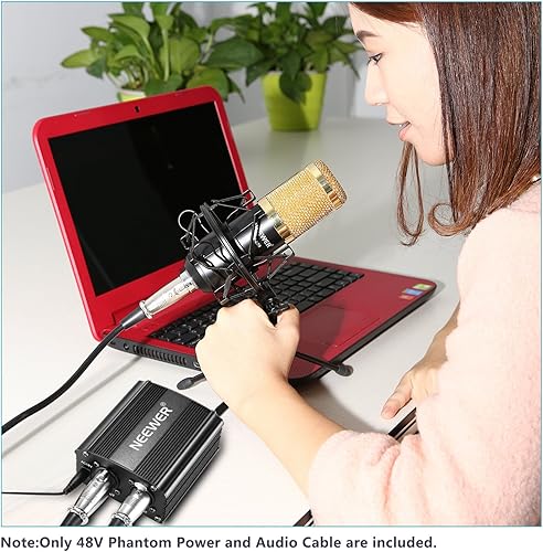 Miniatura 2 de Kit de alimentación Neewer 48V Phantom Power de 1canal
