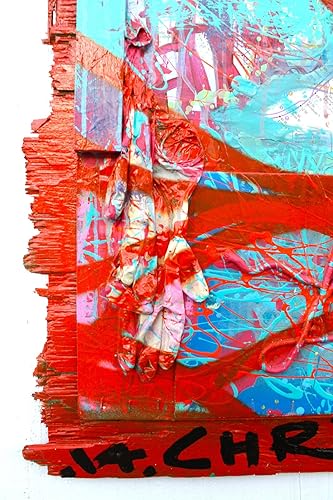 Miniatura 2 de SUBWAY MAP DADA 50" x 26" x 3" HEART STREET ART SCULPTURE PAINTING MODERN WOOD NYC MIAMI LOVE