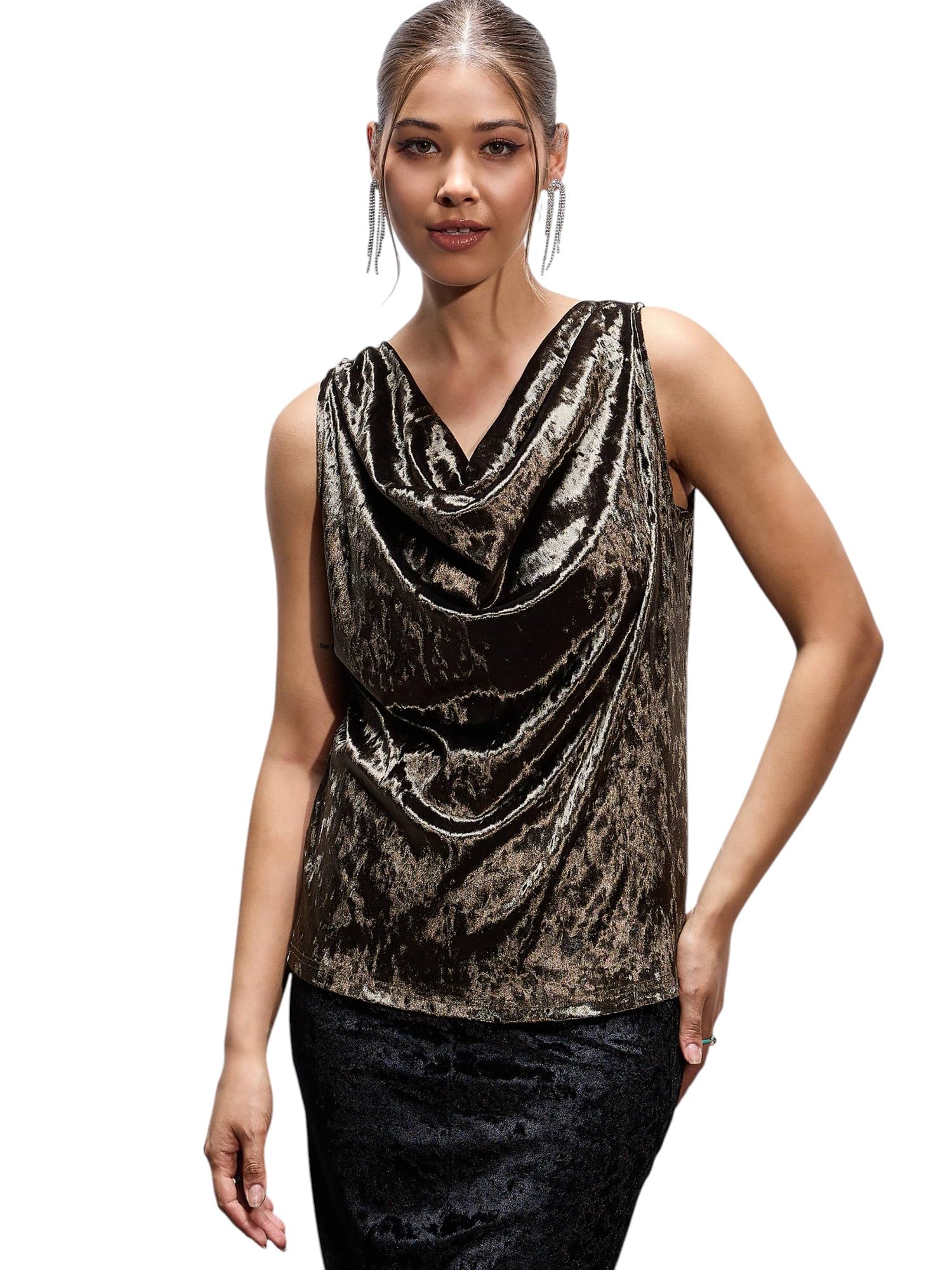 sassafras Women's Slim Fit Tops-picture-17