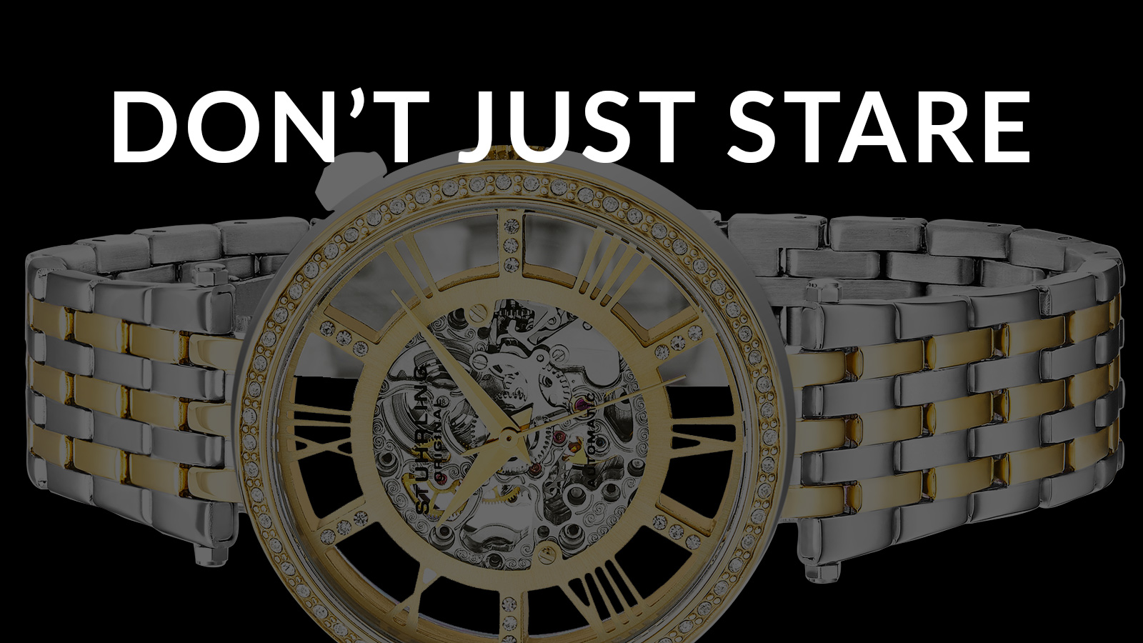 Amazon.com: Stuhrling Original Womens Dress Watch - Skeleton 