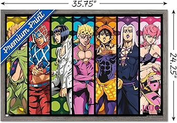 Amazon.co.jp: Trends International ジョジョの奇妙な冒険 - グループ Amazon.co.jp: Trends International ジョジョの奇妙な冒険 - グループ