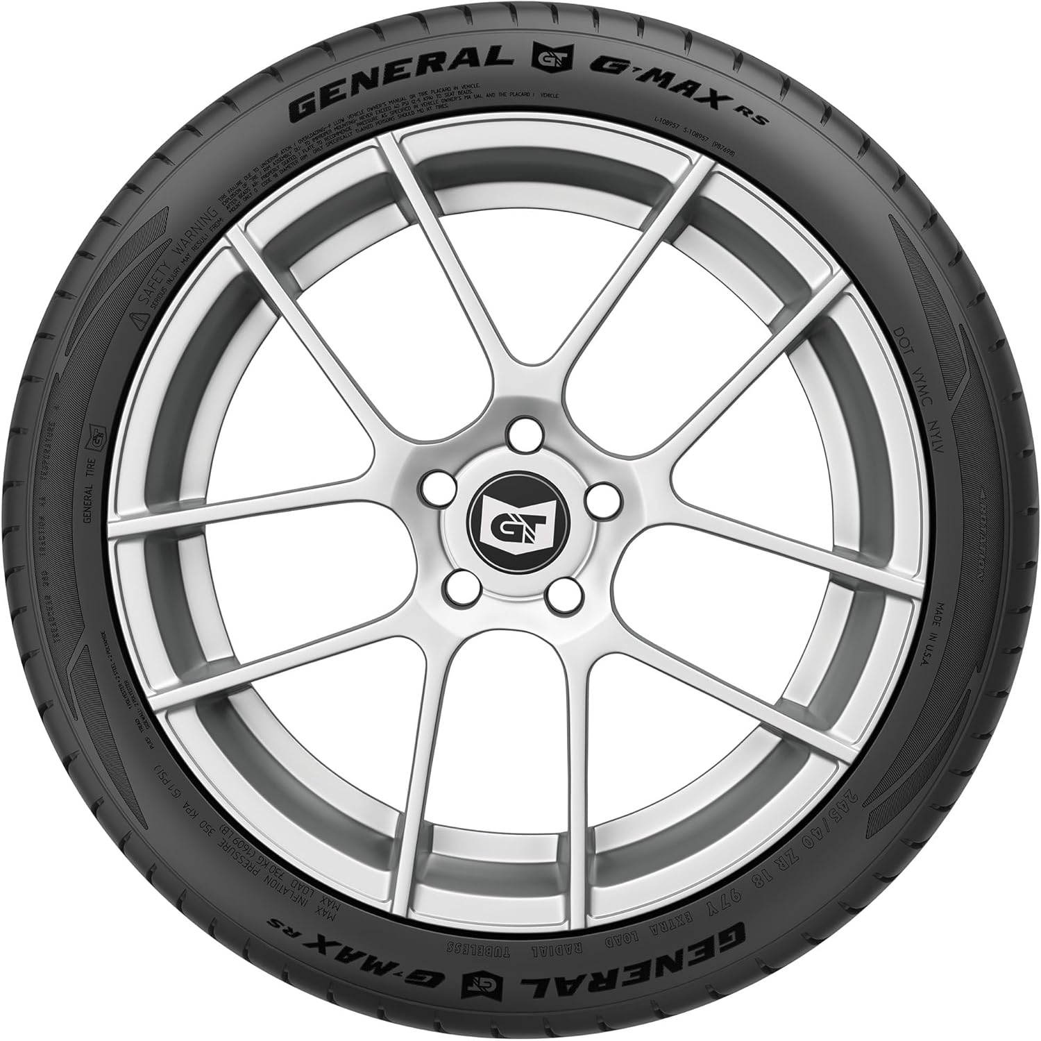 General G-Max RS Summer 275/40ZR17 98W Passenger Tire