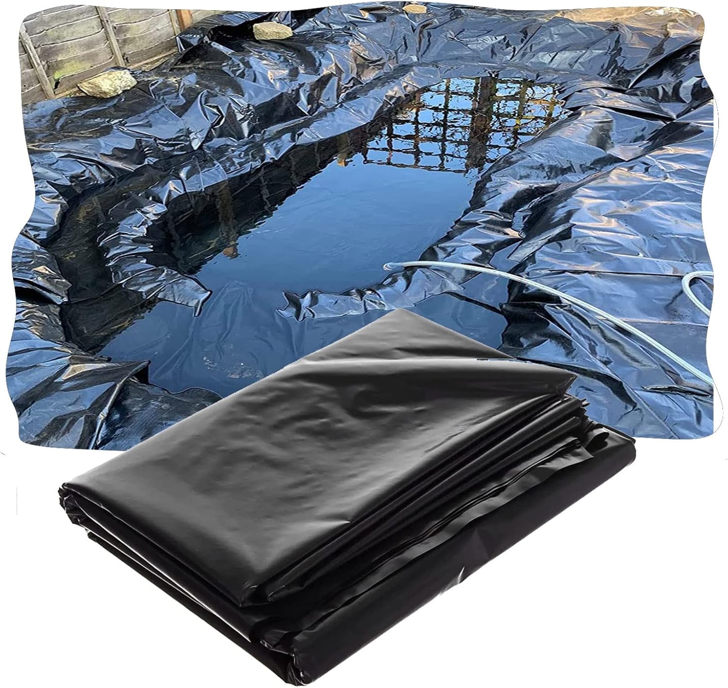 Garden Pond Liner Heavy Duty Foldable Underlay Tough