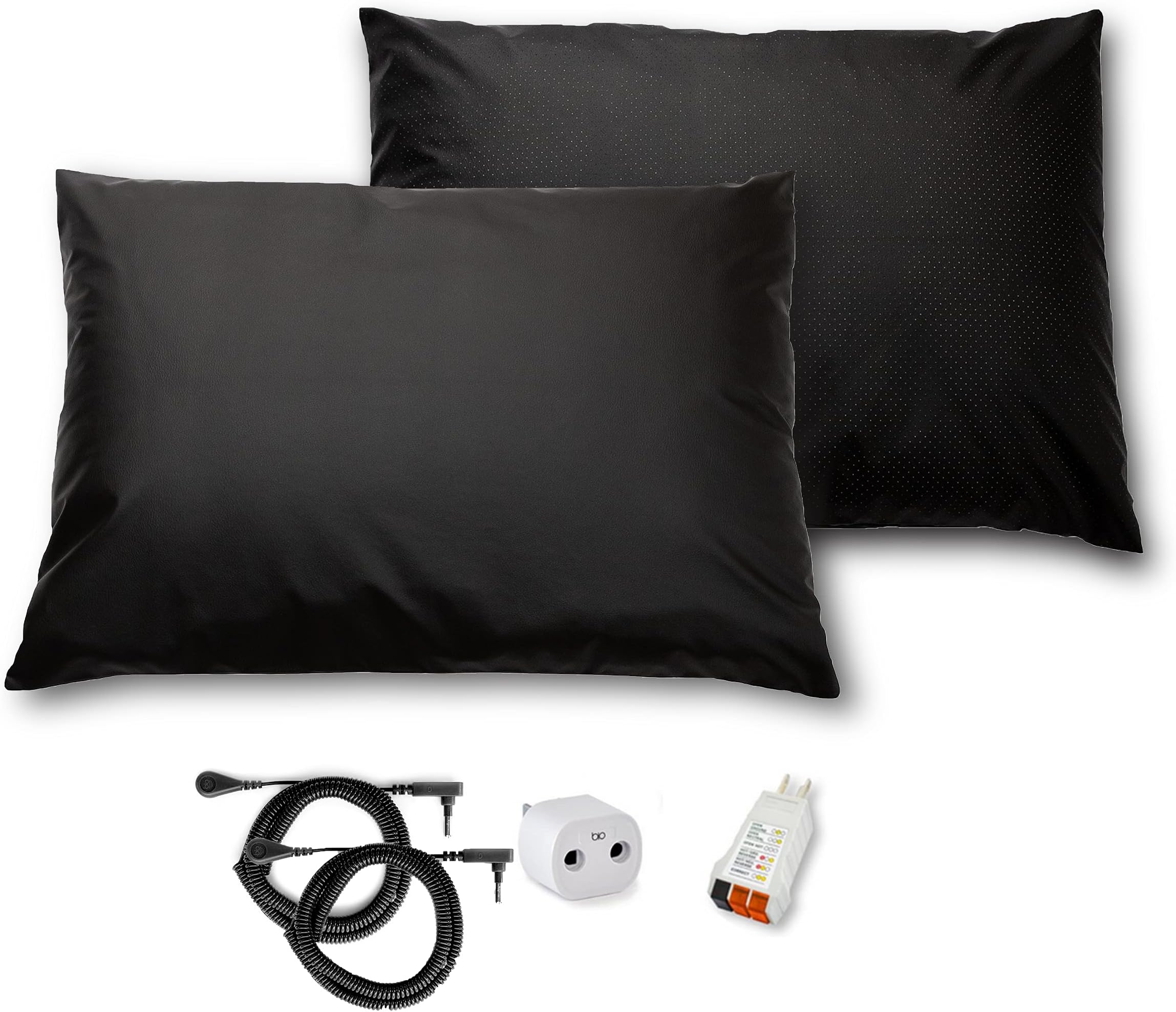 Earthing Elite Pillow Cover Kit 2 Pack (Standard Size), Clint Ober’s EARTHING Products