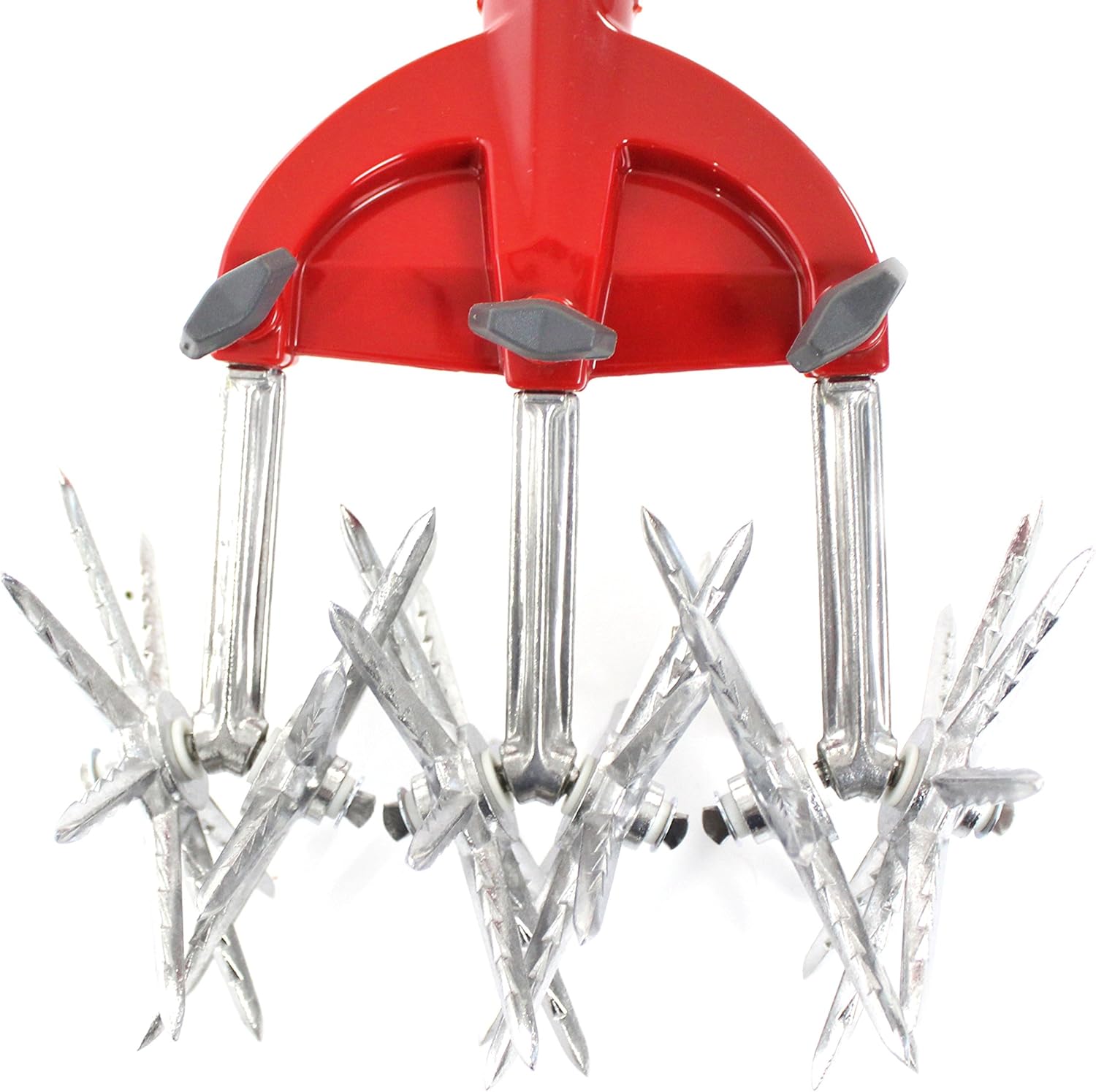 Garden Weasel Cultivator – Break Up Soil, Detachable Tines, Long Handle, 54.5” Long : Hand Weeders : Patio, Lawn & Garden