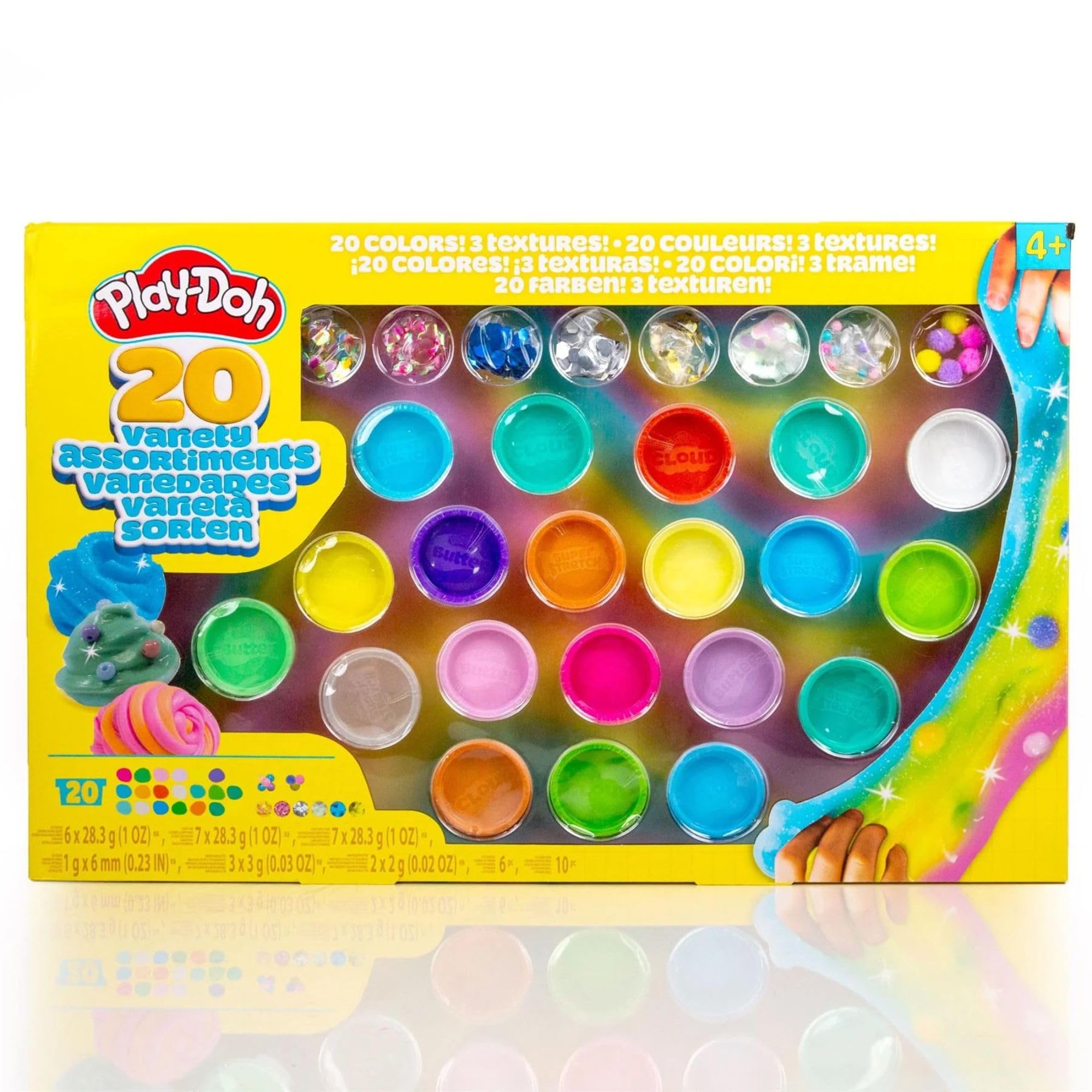 Amazon.com: Play-Doh Mix & Play Various Assortment Set - 20