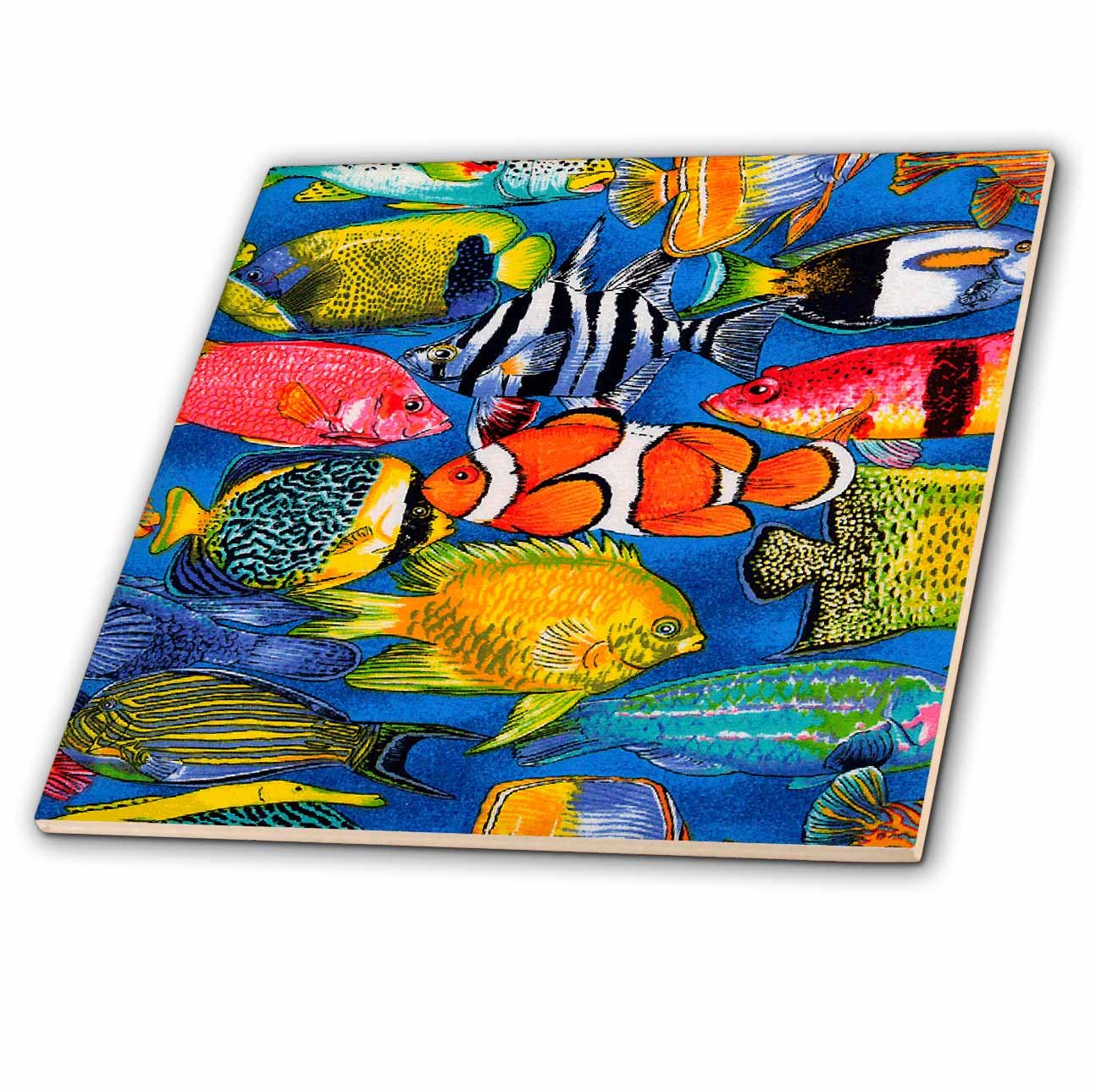 Amazon.co.jp: Kids Stuff Sea World – Tropical Fish – タイル
