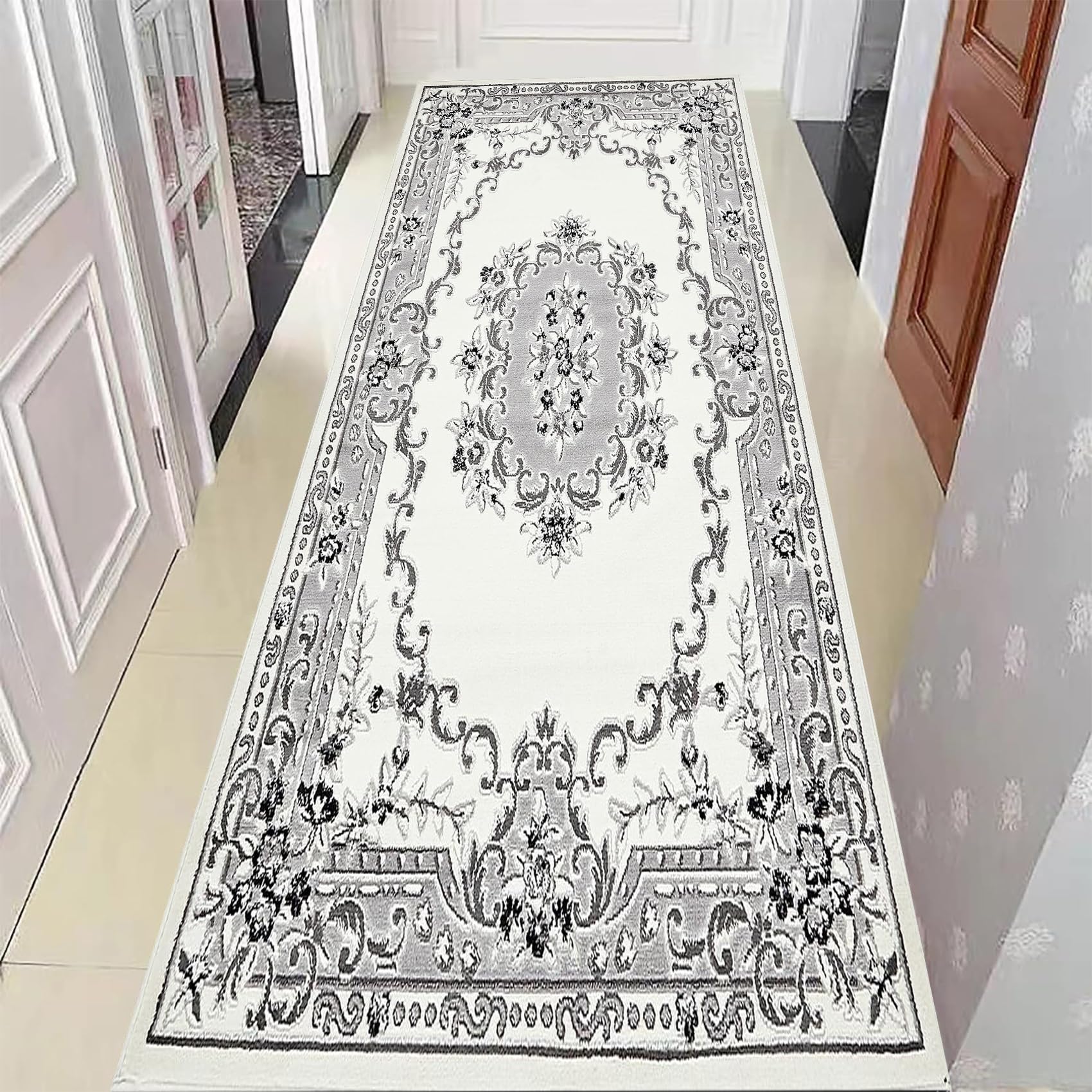 Tapis de cuisine lavable grand tapis d'entrée antidérapant 390cm