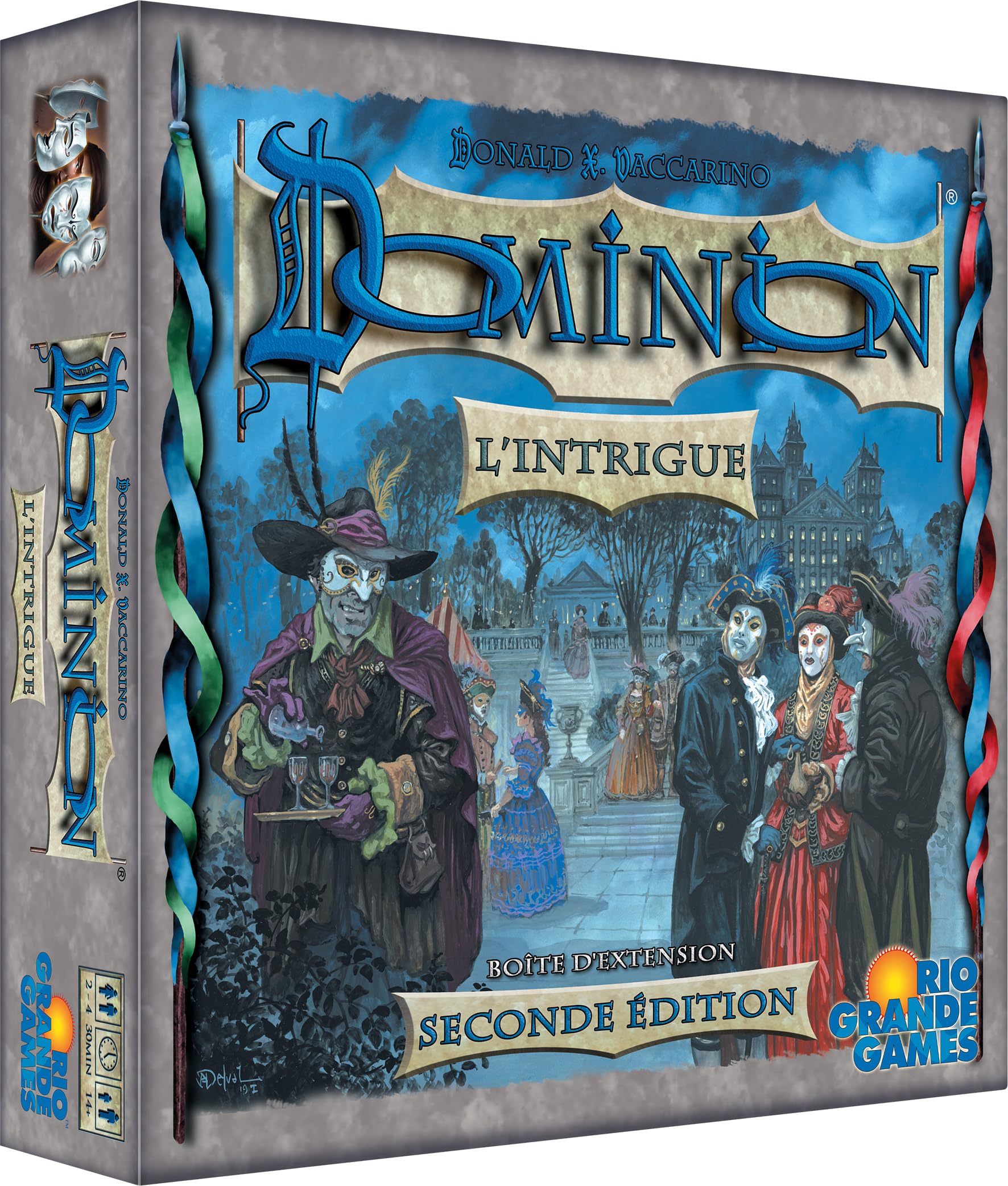 Asmodee - Dominion Extension L’Intrigue Seconde édition - Rio Grande Games