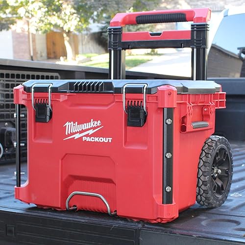 Miniatura 31 de Rieles de repuesto roscados de 7.7 pulgadas (7.677 in) compatibles con la caja de herramientas Milwaukee Packout 48-22-8425, incluye tapas de Negro