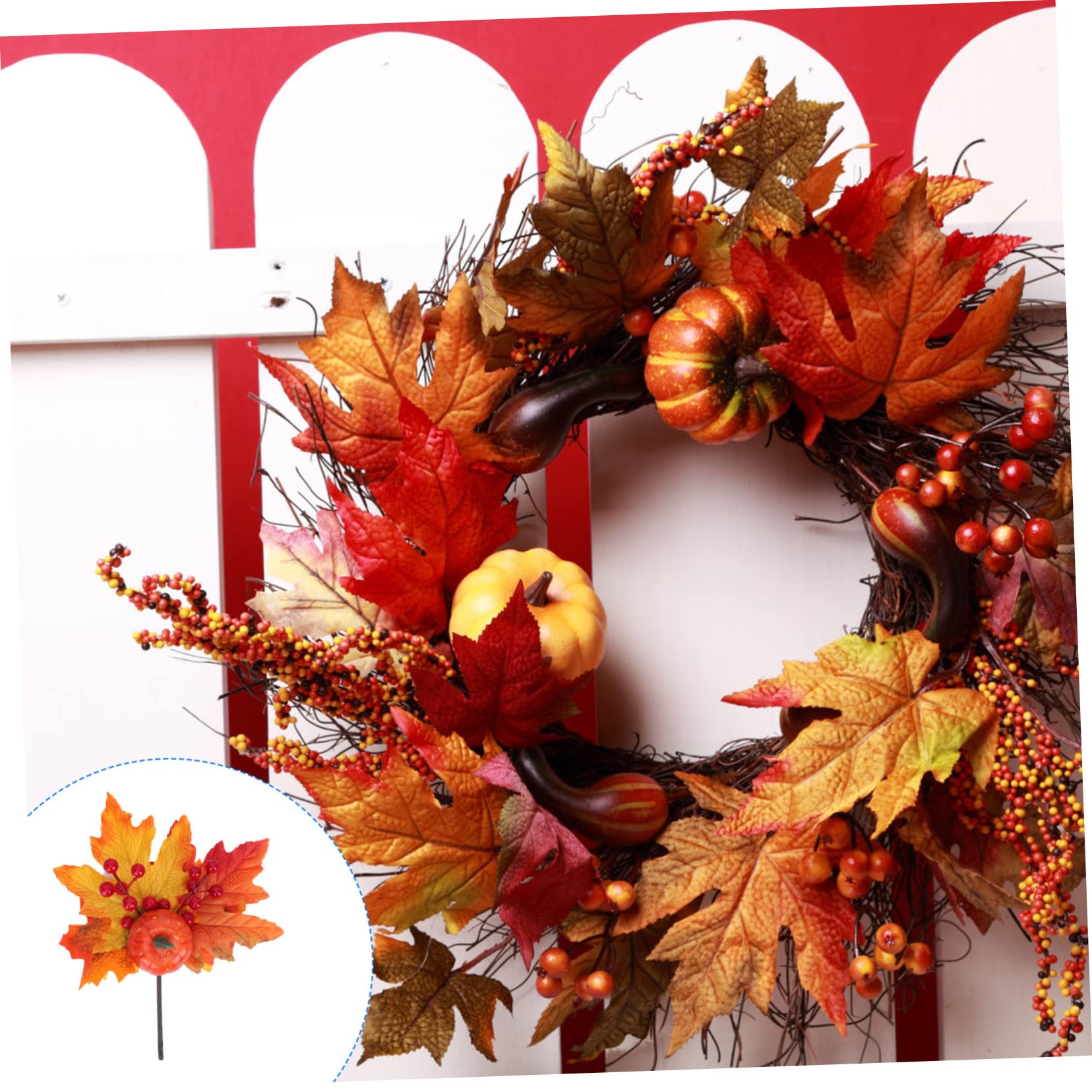 Alipis 9stücke Teiliges Künstliche Kürbis-Dekoration Für Erntedankfest Und Halloween Simulation Tischdeko Für Herbstfestlichkeiten Fröhliche Für Zuhause