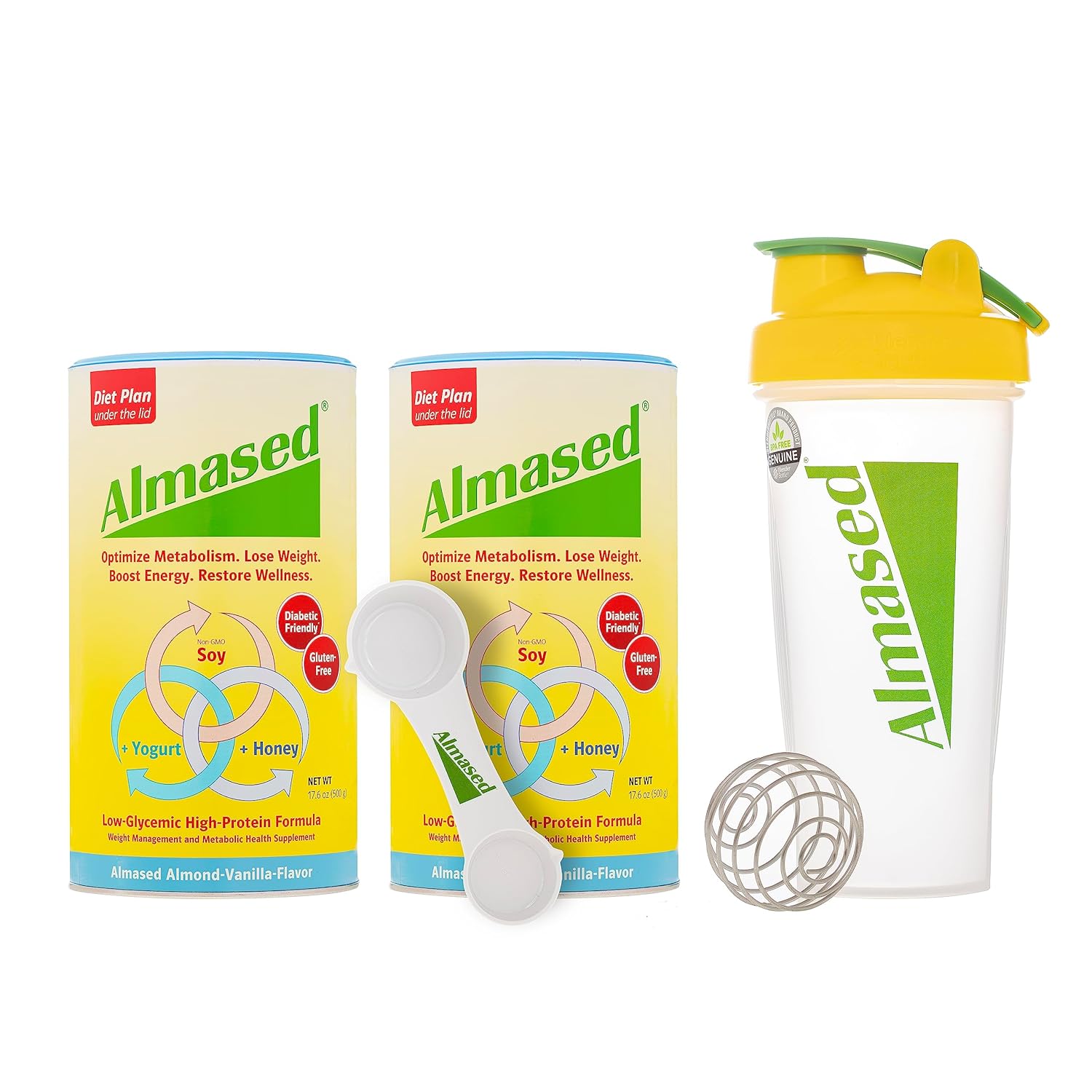 Almased Protein Powder for Weight Loss Kit for Men & Women