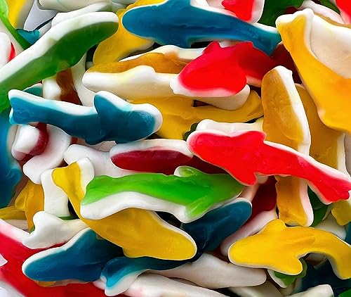 Funtasty Surtido de caramelos de malvavisco de gomitas Baby Sharks paquete de 2 libras