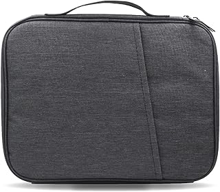 タブレットケース 9-11インチ対応 軽量コンパクト 防水・防震・耐衝撃設計でタブレットをしっかり保護 ハンドル付きで携帯楽々 多機能ポケットに充電器やアクセサリーをまとめて収納 ビジネス・旅行に最適なインナーバッグ iPad Air/mini/Pro Fire HD 10 Xiaomi Lenovo等幅広く対応 ブラック