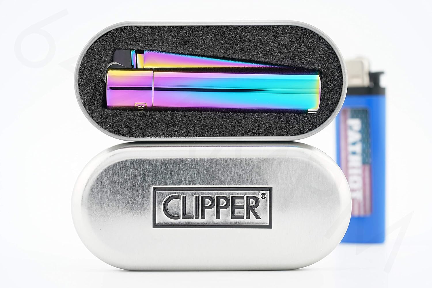 Bundle 2 Items Clipper ICY Colors Metallic Refillable