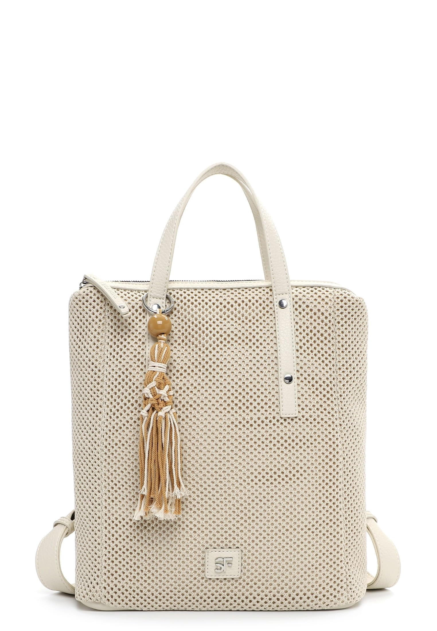 SURI FREY Rucksack SFY Gitty 17135 Damen Rucksäcke Uni beige 400