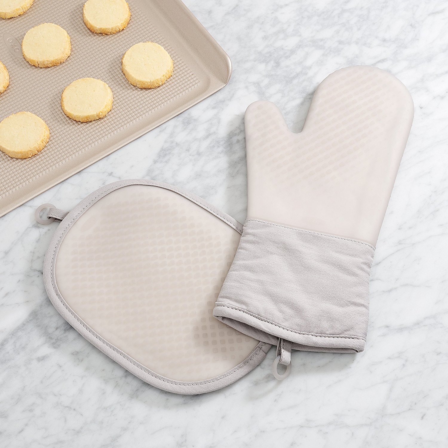 OXO Ofenhandschuh grau