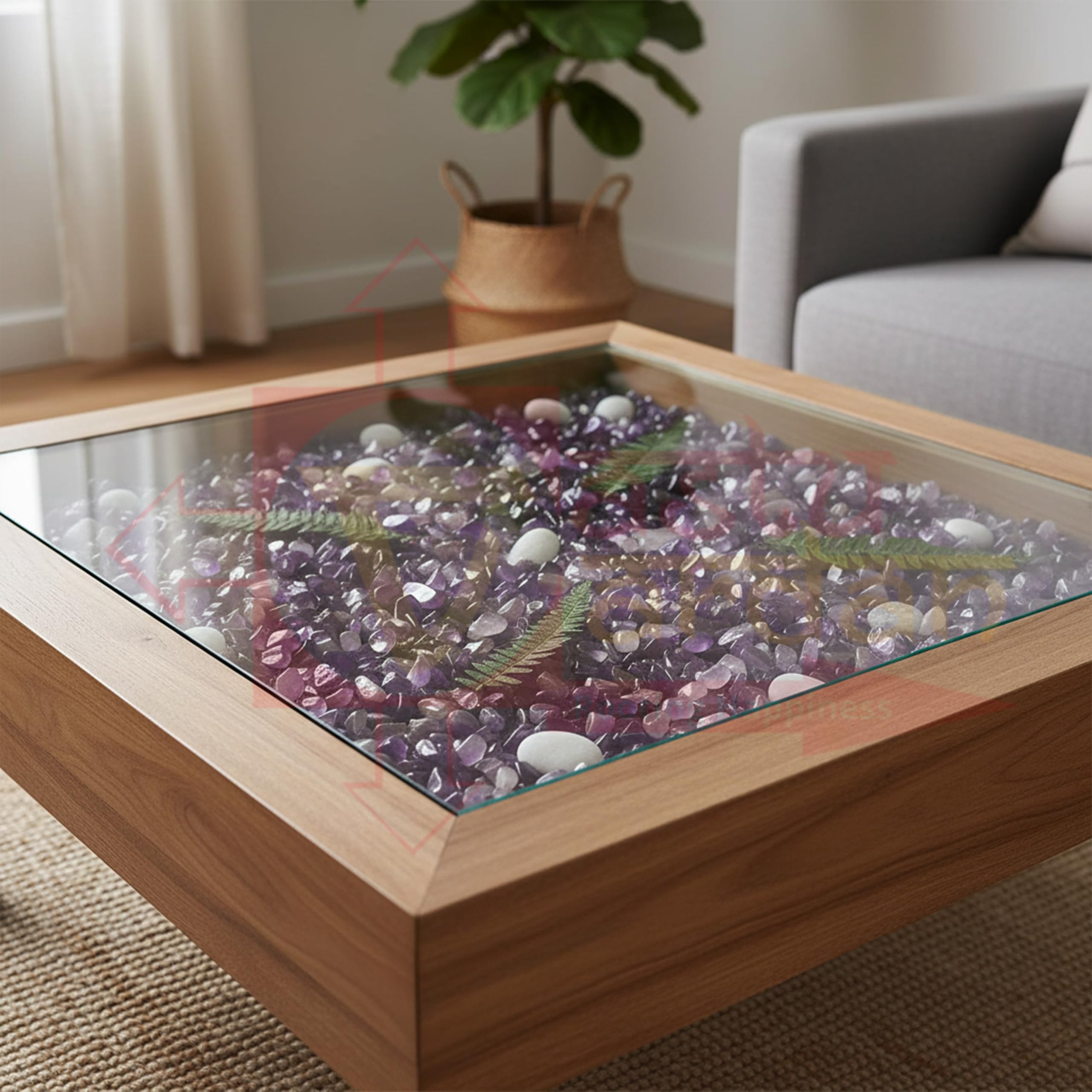 Amethyst Crystal Chips - 500gm for Home & Healing -8 Amethyst Crystal Chips - 500gm for Home & Healing -8