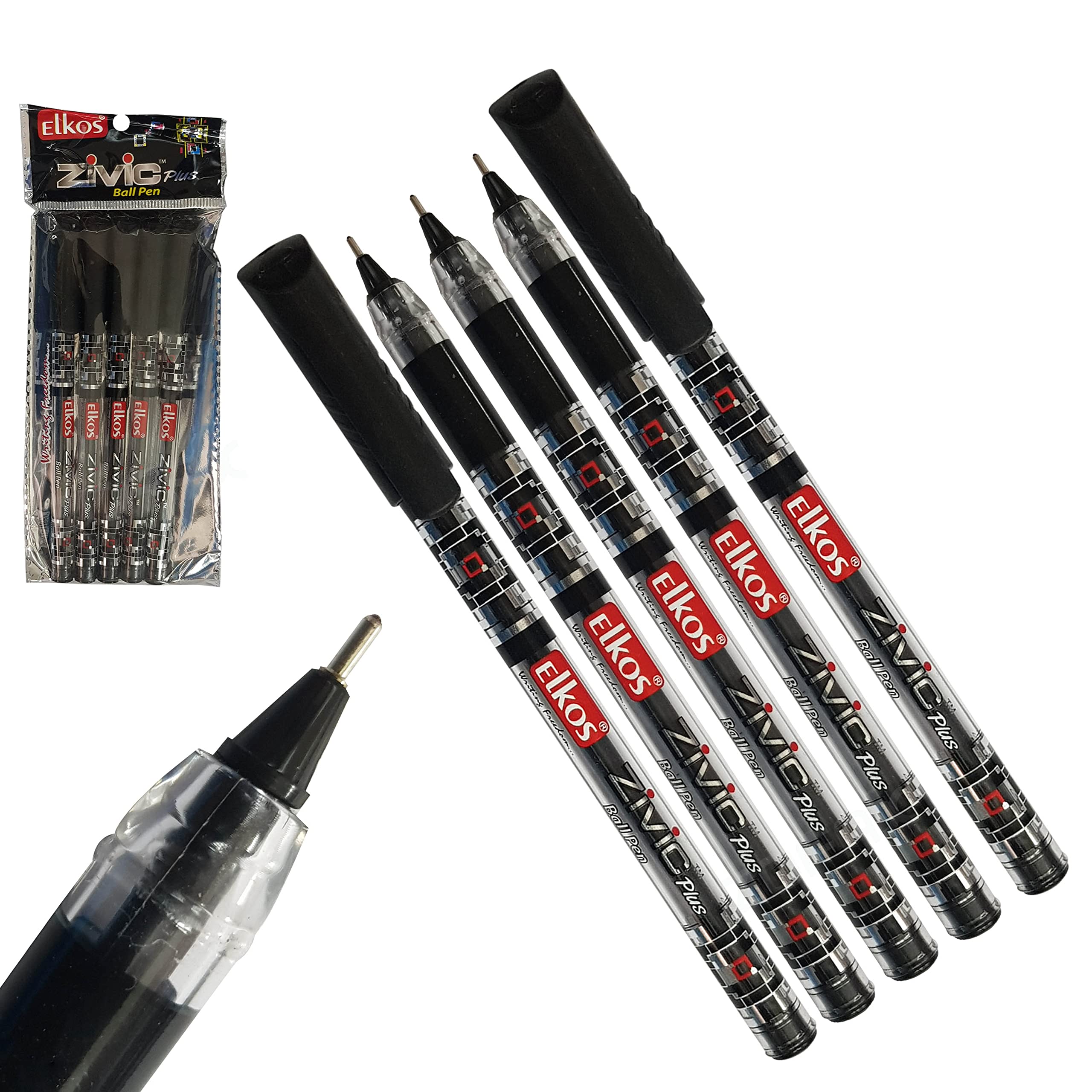 Goldex Klassy Goldex Aquatic Gel Pen Elkosblack Ballpoint Pens 7mm