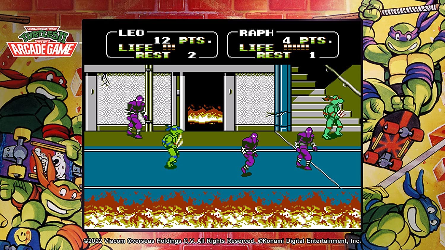 カワバンガコレクション switch COWABUNGA COLLECTION Konami Teenage Mutant Ninja Turtles Cowabunga Collection