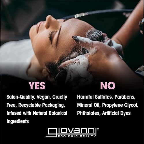 Miniatura 6 de GIOVANNI Champú vigorizante de árbol de té triple tratamiento, 33.8 onzas (litro) – Menta refrescante, eucalipto, romero, ayuda a secar el cuero