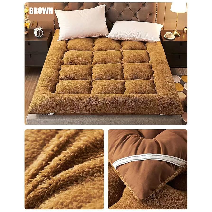 Generic Japanese Futon,Roll Up Futon Mattress,Portable Breathable Floor Mattresses