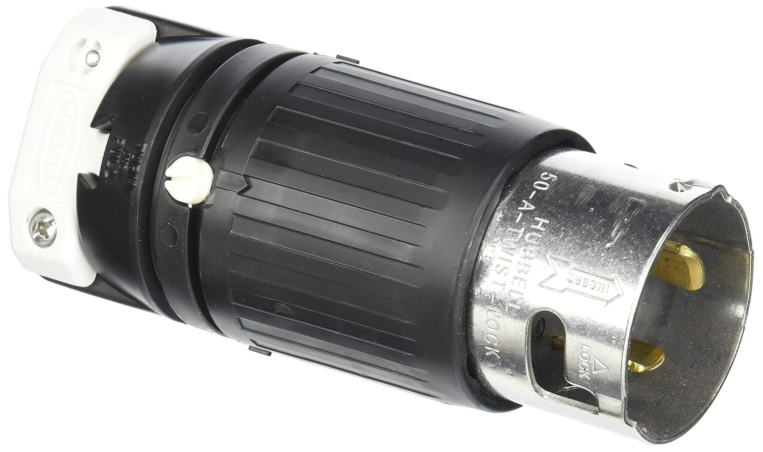 Flаѕh Dеаlѕ - 70% оƒƒ Hubbell CS8265C Locking Plug, 50 amp, 250V, 2 Pole 3 Wire