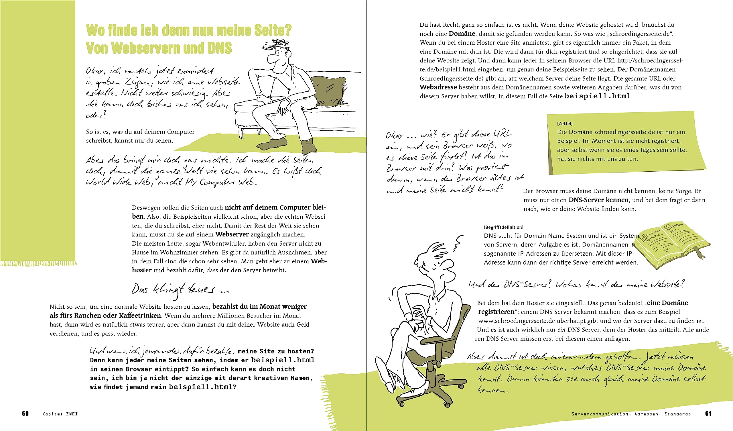 Schrödinger lernt HTML5, CSS und JavaScript: Das etwas andere Fachbuch. Der Einstieg mit Witz für alle, die HTML5, CSS und JavaScript lernen wollen