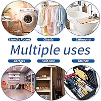 Vista 6 de 7 libras de desecante de cloruro de calcio, absorbentes de humedad, cuentas de recambio - sin fragancia, recambio de absorción de humedad