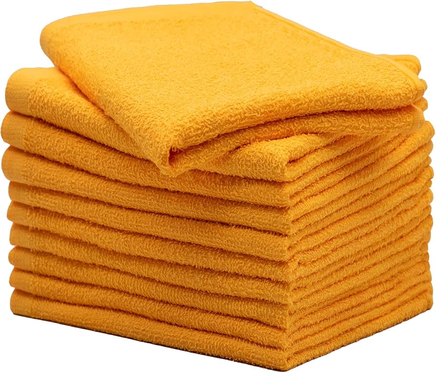 Amazon.co.jp: (19 inch) Face Towels, 10 Sheets, 200 Momme, 100
