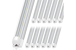 Barrina 8FT LED T8 Shop Light, 100W 15000LM, Premium LED Garage Lighting...