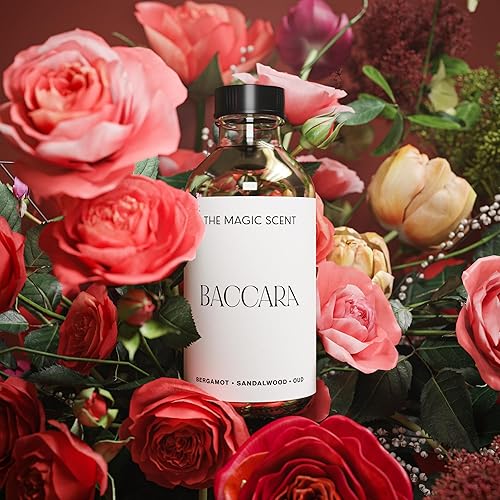 Miniatura 9 de The Magic Scent Baccara - Aceite difusor Aromas de lujo para hotel y hogar inspirados en el baccarat rojo Aceite difusor de aromas para el hogar