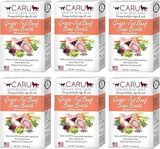Caru - Grass-Fed Beef Bone Broth for Dogs & Cats - 1 case (6 units)