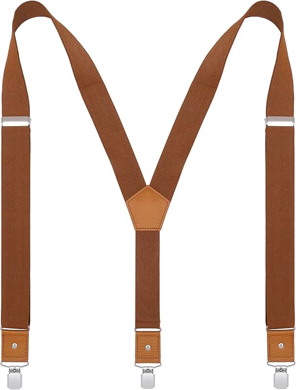 Mens Suspenders Browns / Suspenders / Accessories