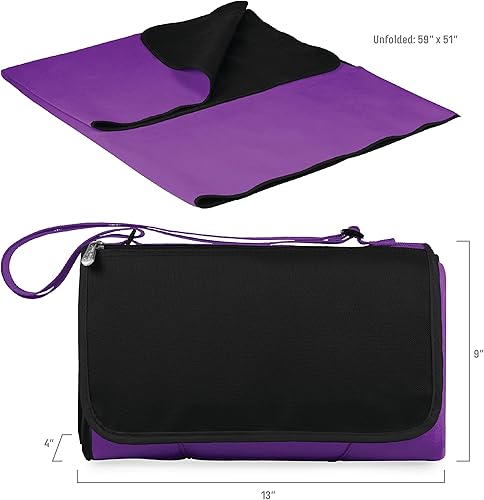 Vista 72 de PICNIC TIME Manta de picnic al aire libre Negro