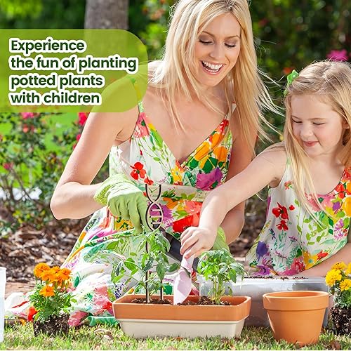 Miniatura 5 de Joochi - Enrejado de plantas pequeñas para plantas trepadoras, forma de ADN de madera para jardín, enrejado para plantas de madera, soporte para