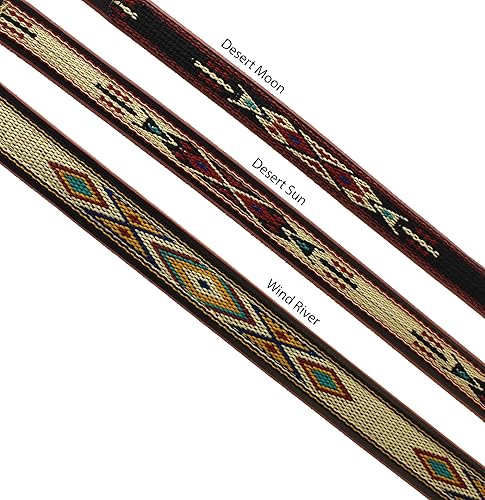 Miniatura 2 de Latigo Leather Dog Collar (Desert Moon, Medium)