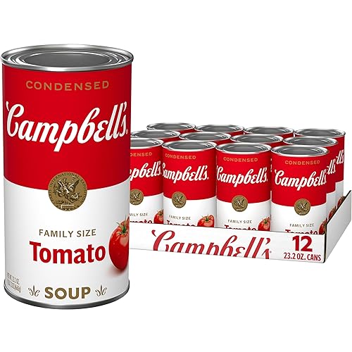 Miniatura 10 de Campbell's Condensed Healthy Request - Sopa de tomate, lata de 10.75 onzas (paquete de 12) (el embalaje puede variar)