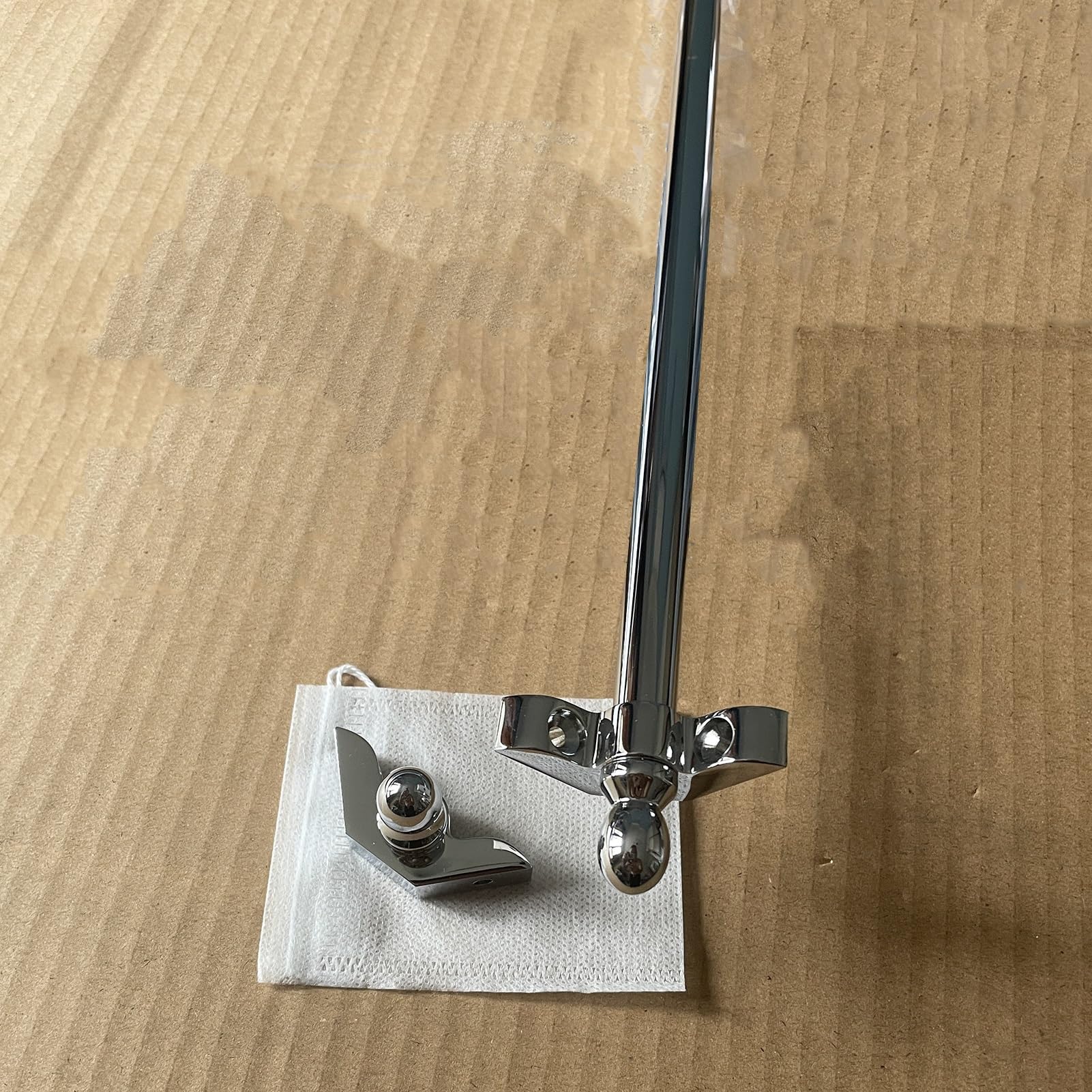 Generisch Treppenläuferstangen aus Messing, 66 cm (26 Zoll) dekorative Treppenstangen, strapazierfähige Teppichläuferstangen für Hotels und Bibliotheken (1 Stück)