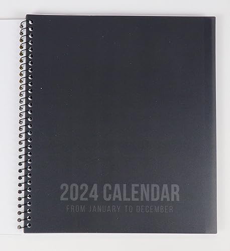 Agenda con calendario 2023, 13 meses con listas de tareas pendientes para tareas, notas o citas. Planificador resistente para vista de un vistazo