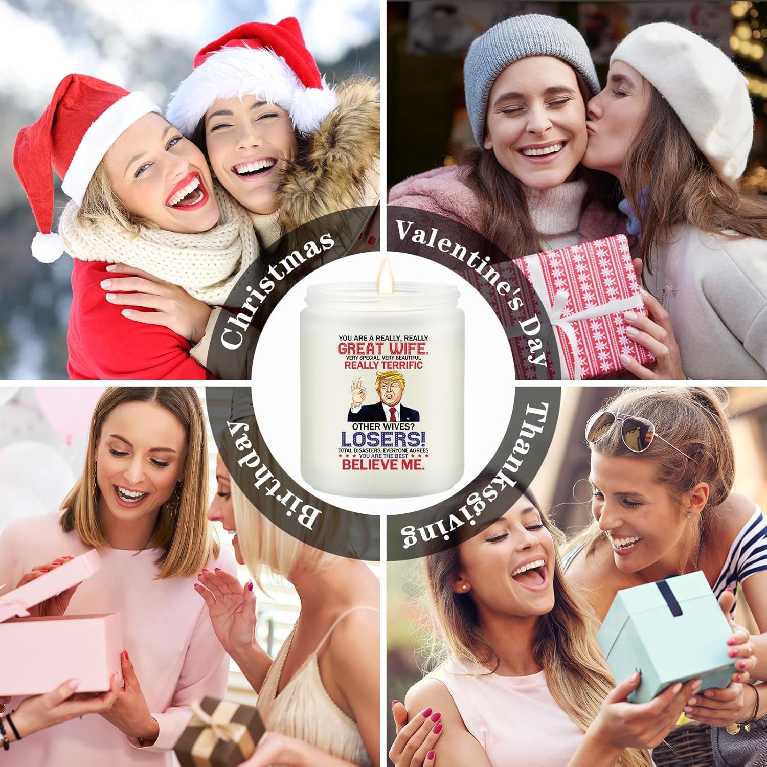 Gifts for Wife - Wifes Valentines Gift Ideas - Romantic Christmas Gift for Wifes - Mothers Day Gifts for Wife - Lavender Scented Candle - Image 3