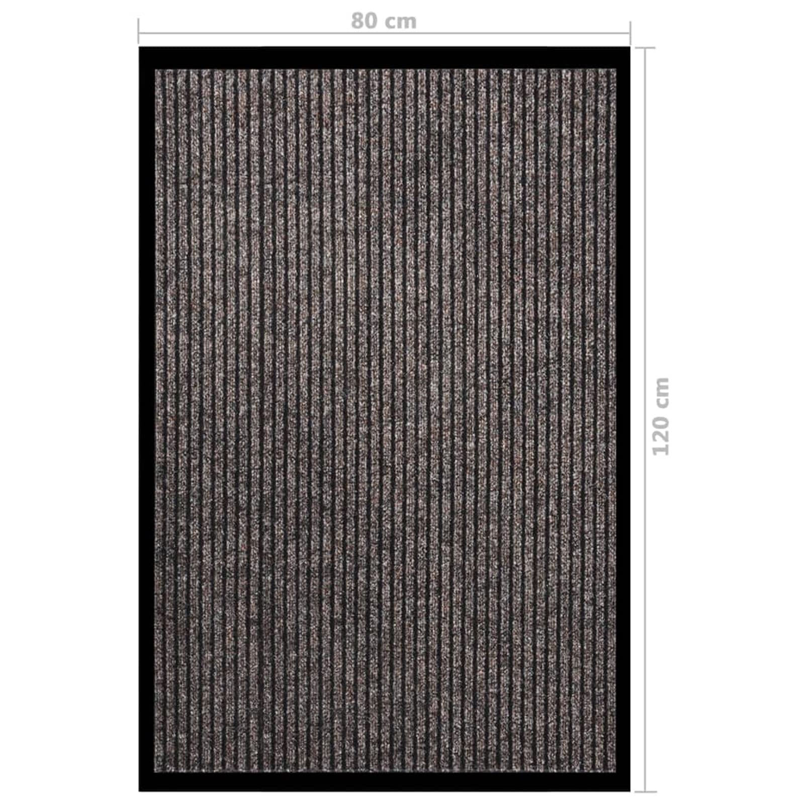 Fußmatte Gestreift Beige 80x120 cm FußMatten FüR Aussen Door Mat Fussabstreifer Innenbereich Floor Mat Outdoor FußMatte