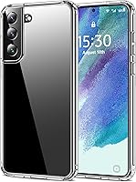 Vista 64 de HOOMIL Funda para Samsung Galaxy S20 de 6.2 pulgadas, no amarillea, protección contra caídas, carcasa trasera dura transparente antiarañazos